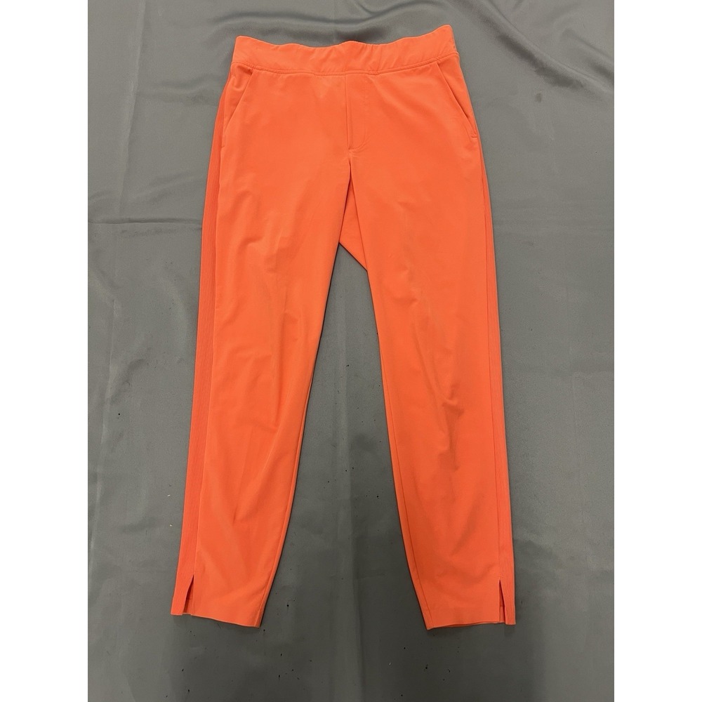Athleta Brooklyn Mid Rise Ankle Pullon Pant, Orange, Women's Size 4
